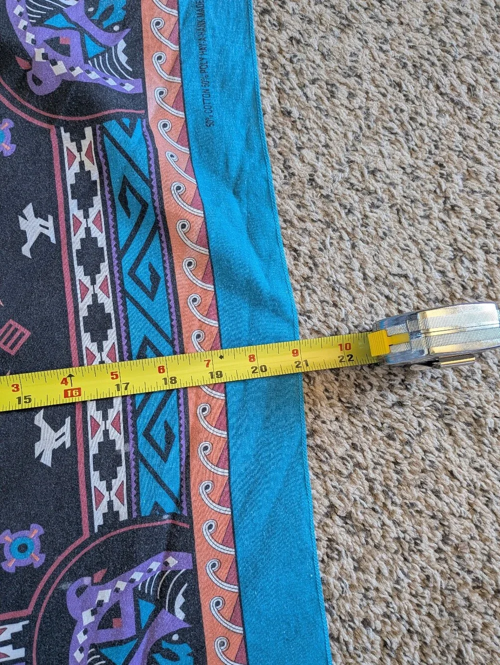 Vintage Square Southwestern Bandana